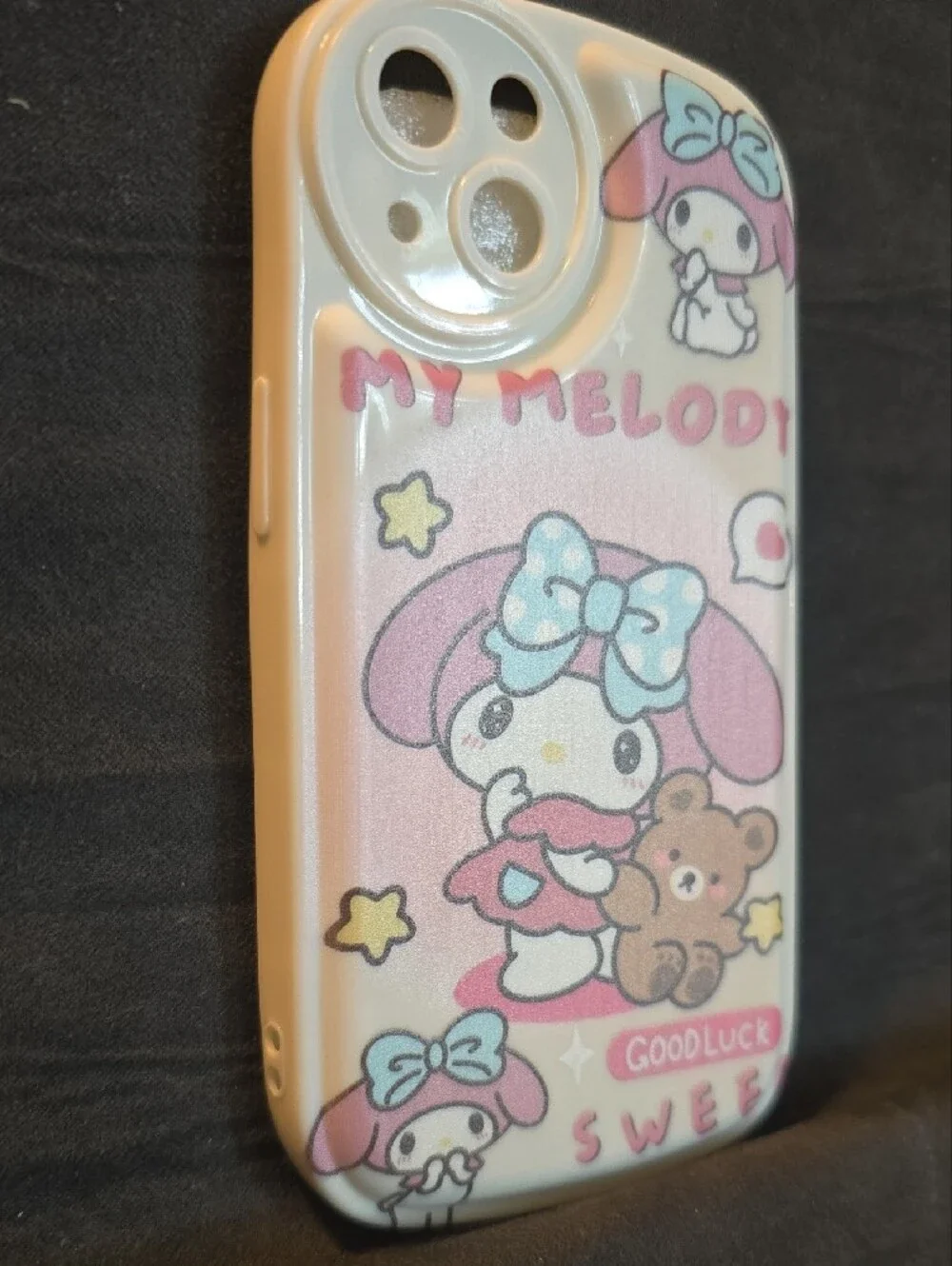 Hello Kitty My Melody Pink Phone Case for iPhone 13 Pink Cute Kawaii